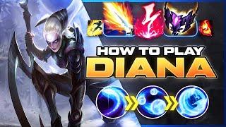 HOW TO PLAY DIANA SEASON 15 | Build & Runes | Season 15 Diana guide | League of Legends