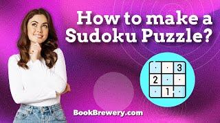 How to create a Sudoku Puzzle? | BookBrewery Tutorial Videos