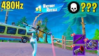 High Elimination Fortnite Reload Squad Gameplay | 480hz 2K (Zero Build)