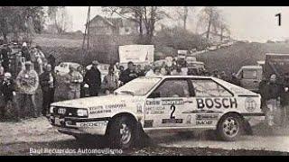 Rally Retro Report Extra:  Crash Semperit Rally 1988. Jorge Recale (Audi) - Wilfried Wiedner (Mazda)