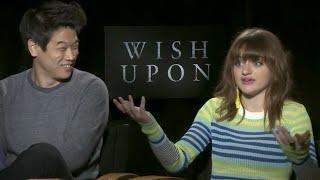 Joey King and Ki Hong Lee Talk 'Wish Upon'