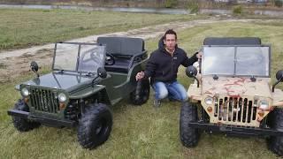 Driving The Off-Road On Road UTV Golf Cart Mini Truck From SaferWholesale.com