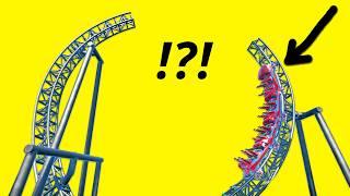 BROKEN LOOPING Roller Coaster with Crazy Impossible Jump 