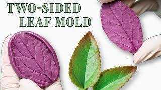 How to make Silicone Leaf mold. DIY Veiner for Leaves