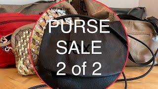 THRIFTED PURSE SALE - 2 of 2 - Ending with a BANG! Fossil - The Sak - HOBO and Dooney Bourke 