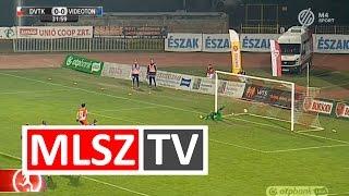 Barczi Dávid gólja a DVTK-Videoton FC mérkőzésen