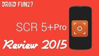 SCR 5+ Pro Screen Recorder Review 2015!