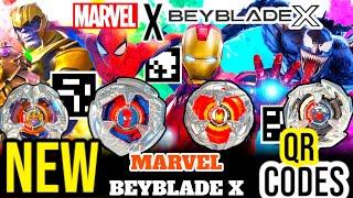 MARVEL STARWARS COLLAB BEYBLADE X BEYBLADE X QR CODES | SPIDERMAN BEYBLADE | IRONMAN BEYBLADE X APP