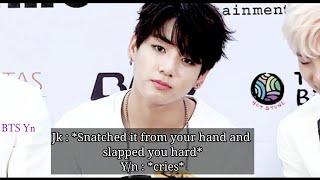 BTS Imagine - When they see you eating sleeping pills