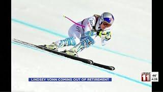 Lindsey Vonn Coming Out of Retirement