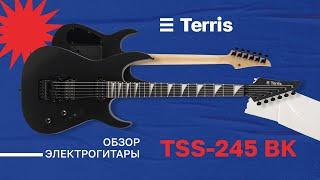 Обзор электрогитары TERRIS TSS 245-BK