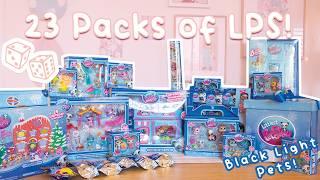 60+ Pets! Littlest Pet Shop Winter Holiday Pets Unboxing!