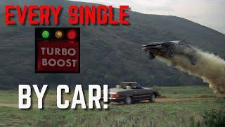 How Many Different KITT Cars Jumped? Knight Rider Turbo Boosts by Car + ALL the Reaction Shots!