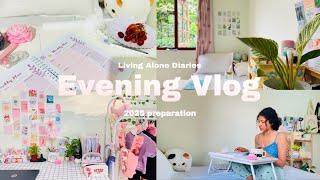 තනියම ගෙවන හවස් වරුවක් living Alone in srilanka #minivlog #adayinmylife evening vlog🪴 #aesthetic