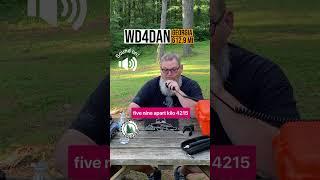 OMG, 612 Mile contact with #POTA Royalty WD4DAN at Park K-4215 #hamradio