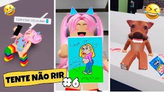 Melhores Memeblox TENTE NÃO RIR #6 MEMES DE ROBLOX