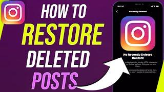 How to Restore Recently Deleted Instagram Posts