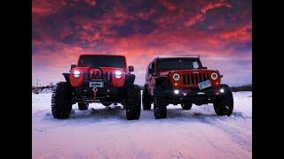 Jeep Wrangler JKU Winter Off-Roading | Cinematic