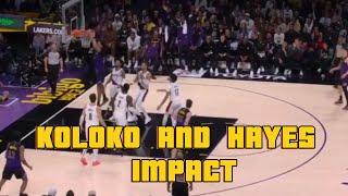 Jaxson Hayes and Christian Koloko IMPACT without Anthony Davis (Highlights)