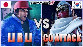 Tekken 8  ▰  Li R Li (Rank #2 Paul) Vs Go Attack (Rank #4 Raven) ▰ Aggressive Gameplay!