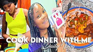 DAILY VLOG | Cook Dinner With Me + Unboxing ANC WEAR EARPHONE