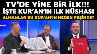 TV'DE İLK KEZ! İşte Kur'an'ın ilk nüshaları! Almanlar bu Kur'an'ın neden peşine düştü?