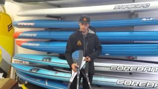 Paddle Review, of the Starboard SUP tuffskin, Tiki tech, and Carbon Enduro Paddles