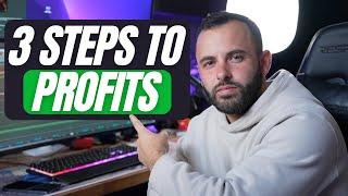 These 3 Steps Made Me a Profitable Trader | LIVE Examples