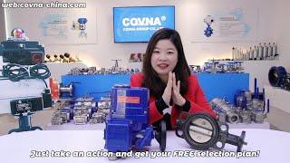 COVNA Electric Explosion-proof Butterfly Valve