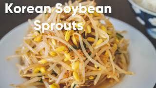 Korean Soybean Sprouts Side Dish | Easy Recipe You Should Try