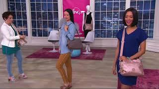 Kipling Convertible Satchel Handbag - Elysia on QVC