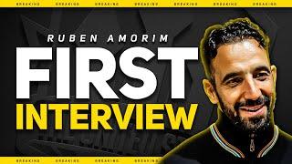 Ruben AMORIM's First Interview as Manchester United Manager!