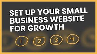 4 Important Things To Do To Your New Small Business Website