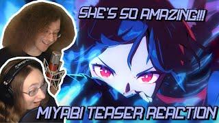 SHE'S AMAZING!!!!! Miyabi Character Teaser - "Rise of the Void Hunter" REACTION - Zenless Zone Zero