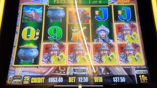 HUGE WIN! LOW LIMIT BETS DRAGON LINK SLOT MACHINE!