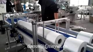 Decorated embossing glue lamination kitchen towel and toilet paper making machine production line