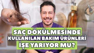 Saç Dökülmesinde Kullanılan Bakım Ürünleri İşe Yarıyor mu?