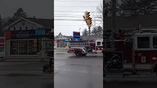 Western Berks Fire Department Engine 18-2 responding #Powercall #FederalQ2B #responding #firetruck