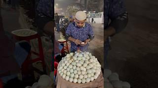 Boiled Egg With Unique Salad - Healthy Street Food #shorts