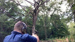 First Shooting Drill I Do When I Get To The Range - 25 Yard B8