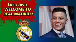 Luka Jovic SIGNS 6-year-contract WITH Real Madrid