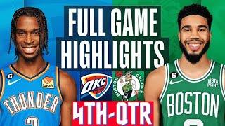 Oklahoma City Thunder vs Boston Celtics Highlights HD 4th-QTR | March 12, 2025 | 2025 NBA Season