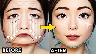 [5-MIN] FULL FACE LIFT MASSAGE WITH HANDS!GET YOUNGER GLOWING SKIN, ANTI-AGING FACE MASSAGE