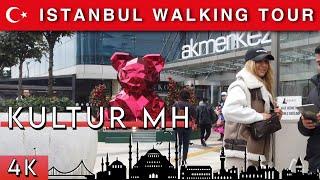  Istanbul KULTUR MH walking tour | December 2022 | 4K HD•60 fps