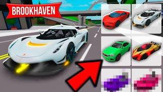 How to UNLOCK SECRET VEHICLES in BROOKHAVEN RP…