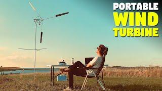 Portable Wind Turbine For Generating Off-The-Grid Power!