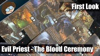 Whats inside Evil High Priest - the Blood Ceremony?  Impressions and box opening