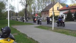 Motorrad Truppe in Fürstenwalde