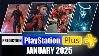 PS PLUS JANUARY 2025  Prediction of FREE GAMES for PS4 / PS5 in PS+ JANUARY monthly games 2025