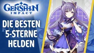 DIE BESTEN 5-STERNE HELDEN ZU BEGINN DES SPIELS | GENSHIN IMPACT(neue Tier list in der Beschreibung)